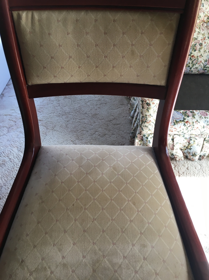 Afetr upholstery cleaning